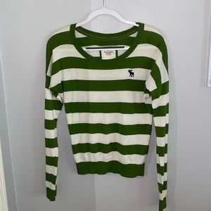 Abercrombie & Fitch Size Medium Striped Sweater